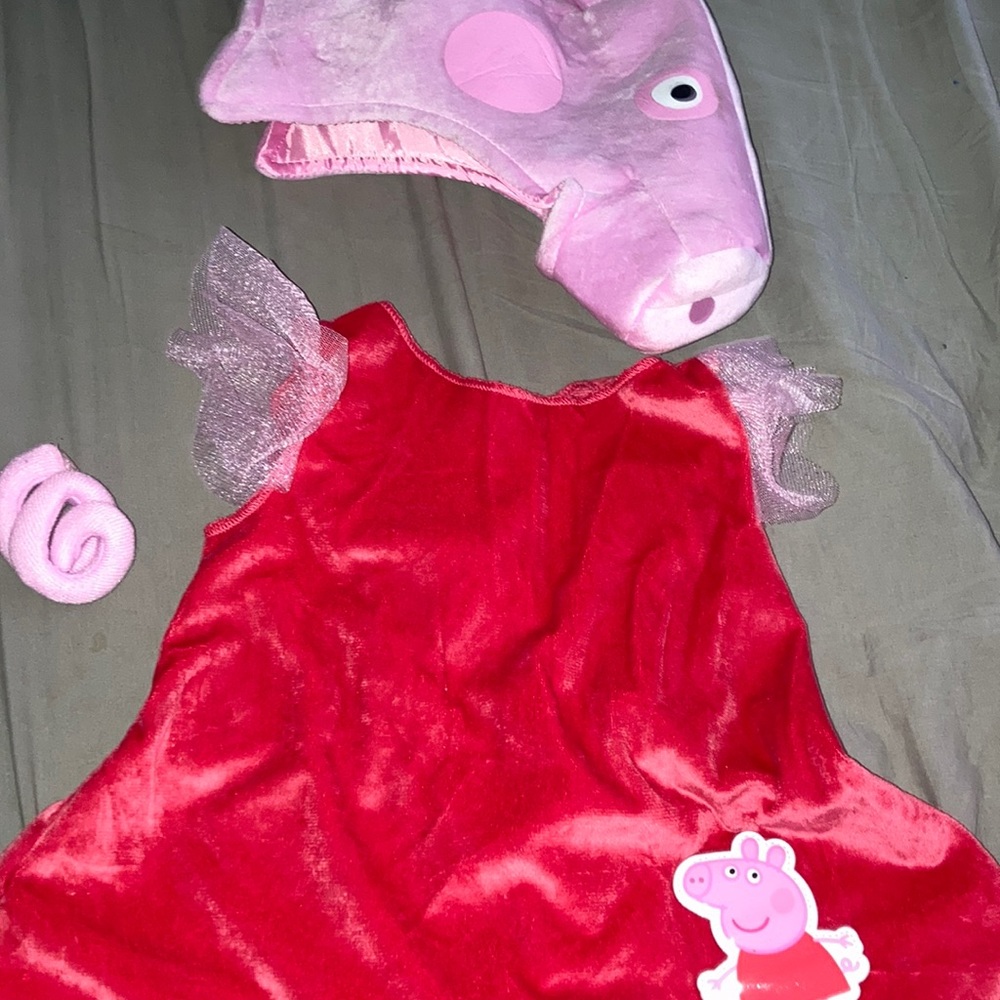 Pepa pig costume 2/3t